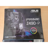 Mother Asus Prime Z490p + Procesador Intel Core I3