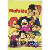 Poster Lamina Mafalda Quino Decorativo Vintage Laser Rock