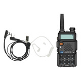 Fone Acustico Com Microfone Walkie Talkie Baofeng Uv5r Uv6r