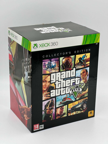 Gta 5 - Collectors Edition - Edição Colecionador - Xbox 360