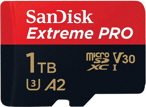 Memoria Micro Sd 1tb Sandisk Pro Quickflow 200 Mb/s 4k Uhd