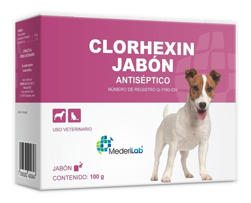 Clorhexin Jabón Antiséptico Desinfectante ** 100g