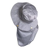 Gorro Safari Sombrero +protección Solar Cuello Bush Pescador