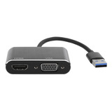 Adaptador Usb3.0 Para Vga/adaptador De Display Do Conversor