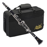 Clarinete Para Estudiantes Jean Paul Usa Cl-300 Color Nickel