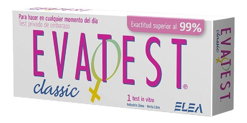 Evatest Classic Original Test De Embarazo 1u