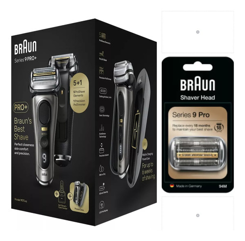 Braun Series 9 Pro+ 9477cc+ ( Lâmina Extra) Smartcare 6 Em 1