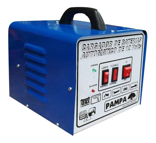 Cargador Automático Auto Pampa Tensión 12v - 220v - 30 Amp