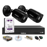 Kit Intelbras 2 Black 1230b G7 Dvr Mhdx 4ch 1004c C/hd 1tb