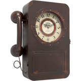 Reloj De Pared Con Caja De Seguridad Oculta Abdurey, Vintage