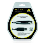 Behringer Mic 2 Usb Cable Interface Usb Micrófono Xlr A Usb