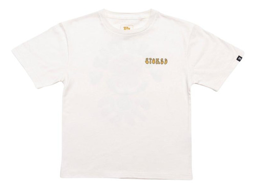 Polera Stoked Art Blanco