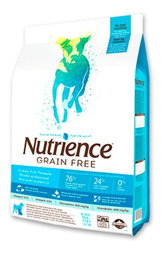 Nutrience Grain Free Perro Pescado Oceanico 2,5 Kg