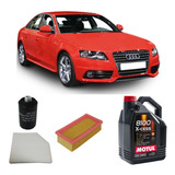 Kit Filtros Audi A4 2.0t Y Motul 5w40 X5 Litros 2008/2012