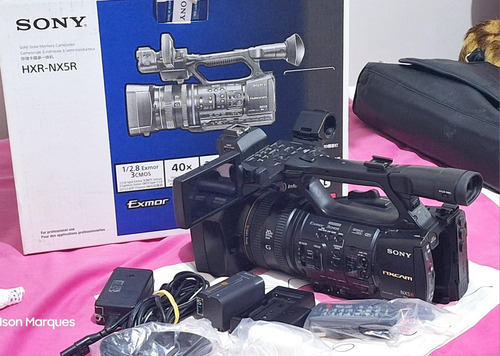 Câmera De Vídeo Sony Hxr-nx5r Full Hd Ntsc