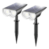 Linkind - Luz Spot Solar De Led Con Sensor Panormico De Movi