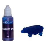 Pigmento 3d Cure Azul Para Resina Impressora 3d 30ml - Full