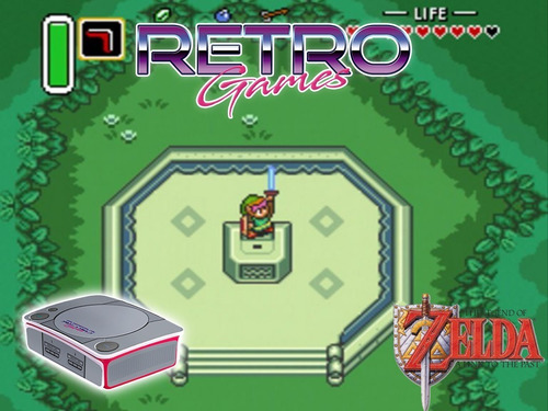Retrogames Con 4000 Juegos + Zelda Linktothepast  Snes Rtrmx