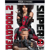 Deadpool 2 4k Ultra Hd + Blu Ray Película Nuevo