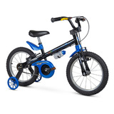 Bicicleta Infantil Com Rodinhas - Aro 16 - Apollo - Azul