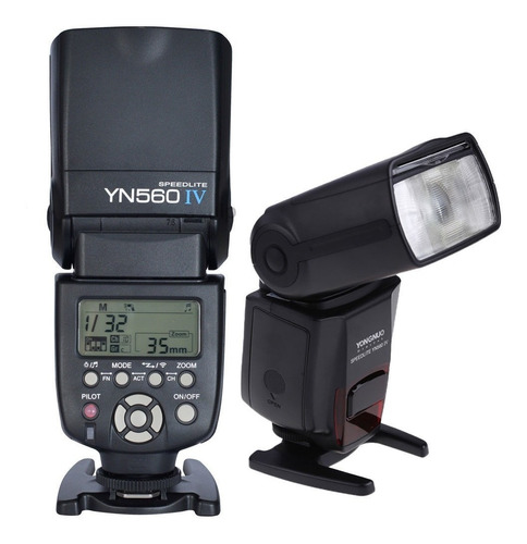 Novo Flash Yongnuo Yn 560 Iv + Difusor  Para Canon, Nikon 