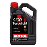 Aceite 4100 10w40 Turbolight Marca Motul 4lts Diesel / Benc