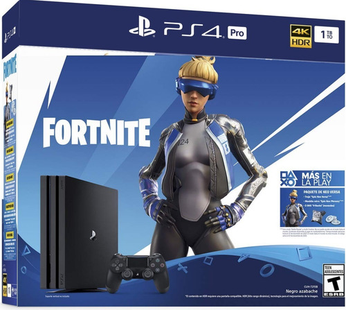 Playstation 4 Pro Ps4 Fornite Paquete Neo Versa