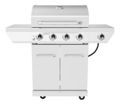 Asador A Gas 4 Quemadores+quemador Lateral Y Plancha Nexgril