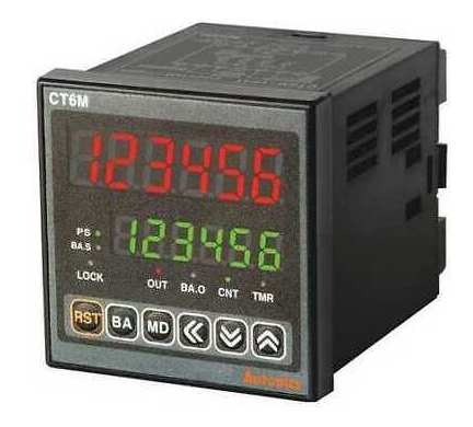 Autonics Ct6m-1p4 Led Counter/timer,digital6,ac Power Zrw