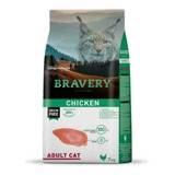 Alimento Bravery Gato Adulto Pollo 7kg