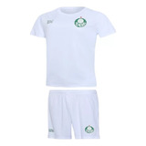 Kit Infantil Palmeiras 1914 Licenciada Betel Sport Branco 