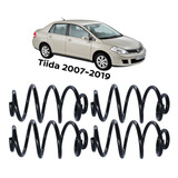 Resortes Amortiguadores 4 Pz Tiida 2007-2019 (safety)