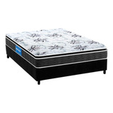 Cama Box Casal: Colchão Espuma Probel D40 G. Costas Premium