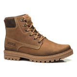 Bota Coturno Pegada Masculina Couro Tratorado 181502