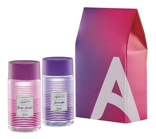 3 Kits Presente Avon Aquavibe Mini Refrescantes Total De 9 Itens