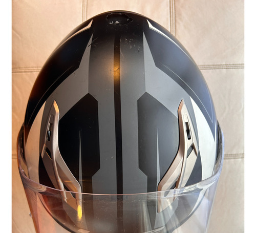 Casco Para Moto Rebatible Ls2 Ff370  Matt Black Talle L 