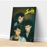 Cuadro Decorativo Canvas 50x40 Cm - Soda Estereo