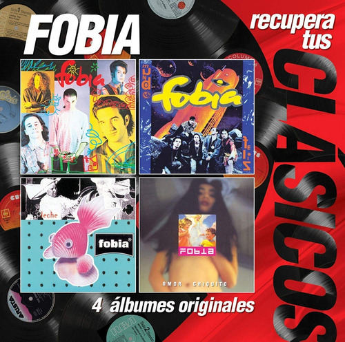 Fobia Recupera Tus Clasicos (4cd) (nuevo)