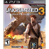 Ps3 - Uncharted 3 Drake´s Reception Juego Físico Original U