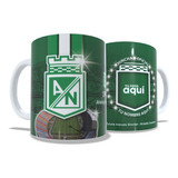 Pocillo Taza Mug Personalizado Atlético Nacional Medellín