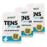 Gel De Reposição Tens Alívio Já G-tech 3 Pacotes