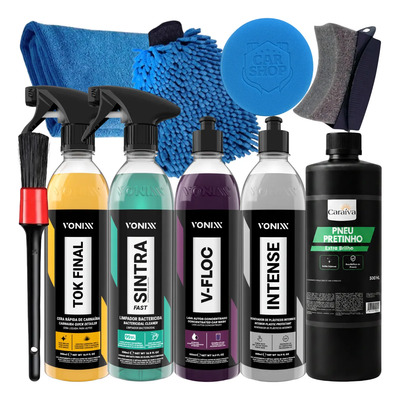 Kit Lavagem Shampoo Cera Tok Final Intense Sintra Fast Vonix | Frete grátis