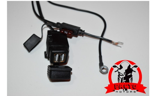 Accesorio Usb Cargador 12v Para Motocicleta