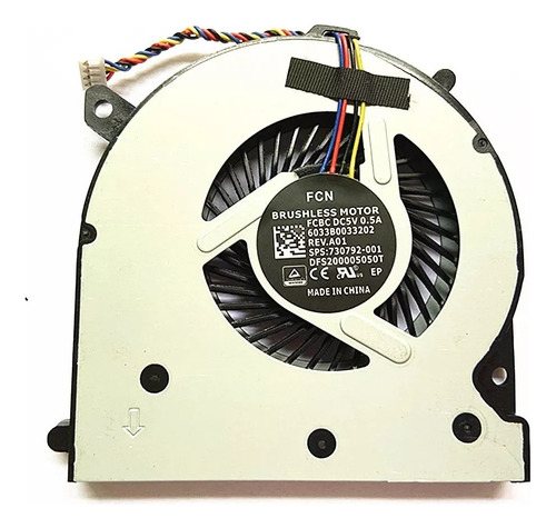 Ventilador Hp 730792-001 740-g1 745 755 840 850 Zbook 14 Fan