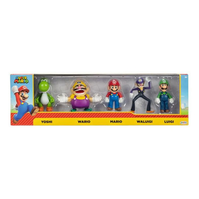 Set Muñecos Mario Bros 5 Modelos Juguete Calidad | Envío gratis