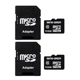 Tarjetas Micro Sd, 16 Gb - Paquete De 2