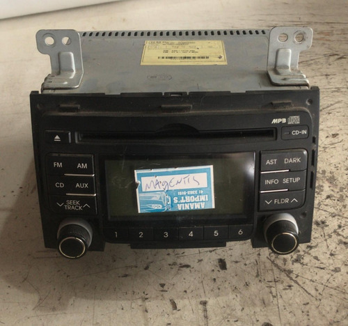 Rádio Cd Player Hyundai I30 2009 - 2012 / 96160-2l500