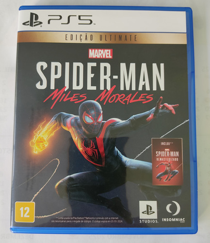 Jogo Marvel's Spider-man: Miles Morales Edição Ultimate Ps5