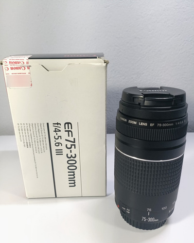 Lente Canon Ef 75-300mm F/4-5.6 Ill