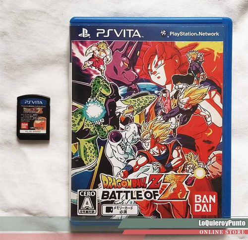 Dragon Ball Z Battle Of Z Juego Físico Para Ps Vita